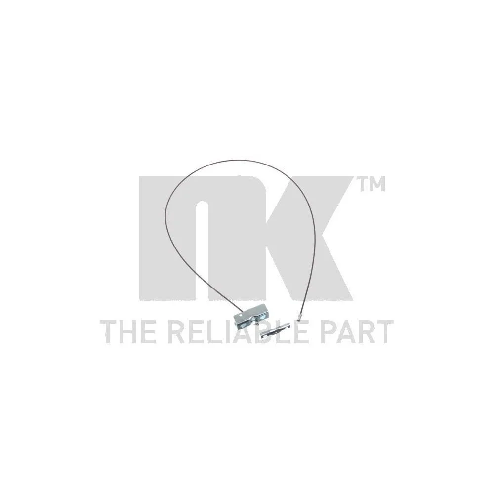 Трос стоянкового гальма NK 9036114 центральний, фото №1