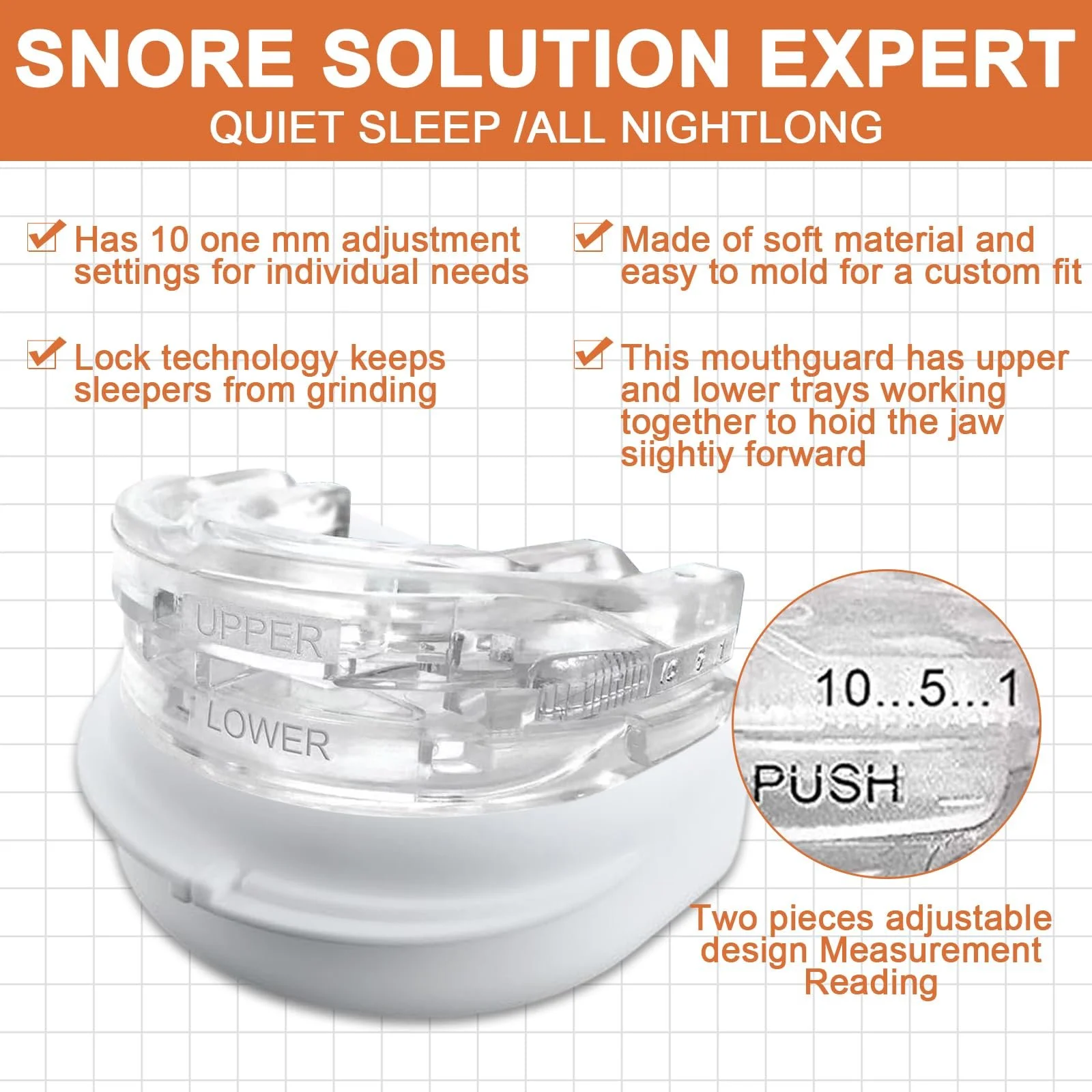 Щиток від хропіння для ночі, фото №3 Щиток від хропіння для ночі, фото №3