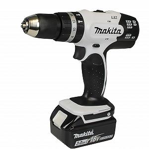 Купить Аккумуляторная ударная дрель Makita DHP453RFEW 18 В / 3.0 Ач 2 батареи + зарядное устройство в кейсе белый - Фото 1 Аккумуляторная ударная дрель Makita DHP453RFEW 18 В / 3.0 Ач 2 батареи + зарядное устройство в кейсе белый - Фото 1