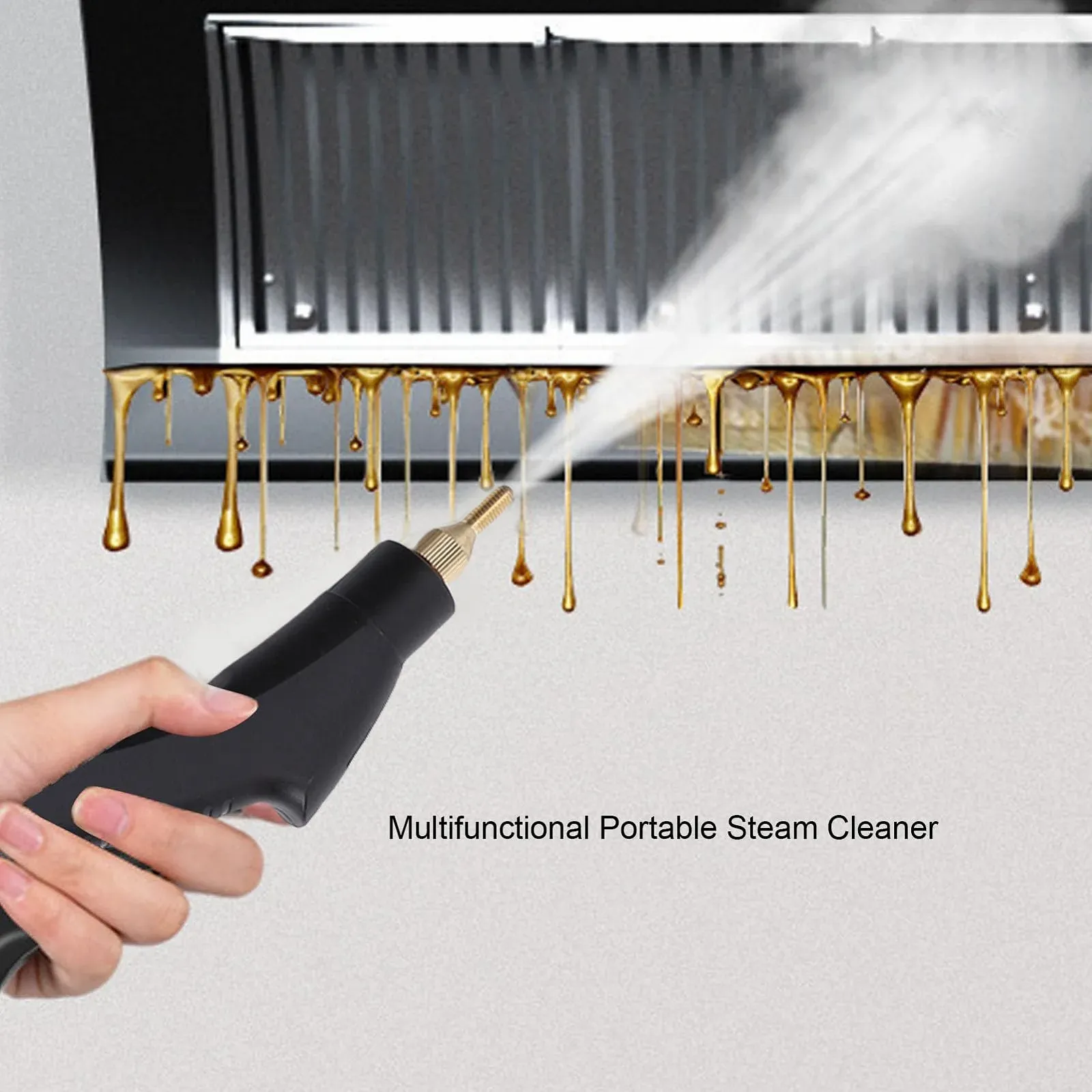 Пароочисник ручний HEEPDD 1200 мл 2500 Вт 3 бар 220 В, фото №3