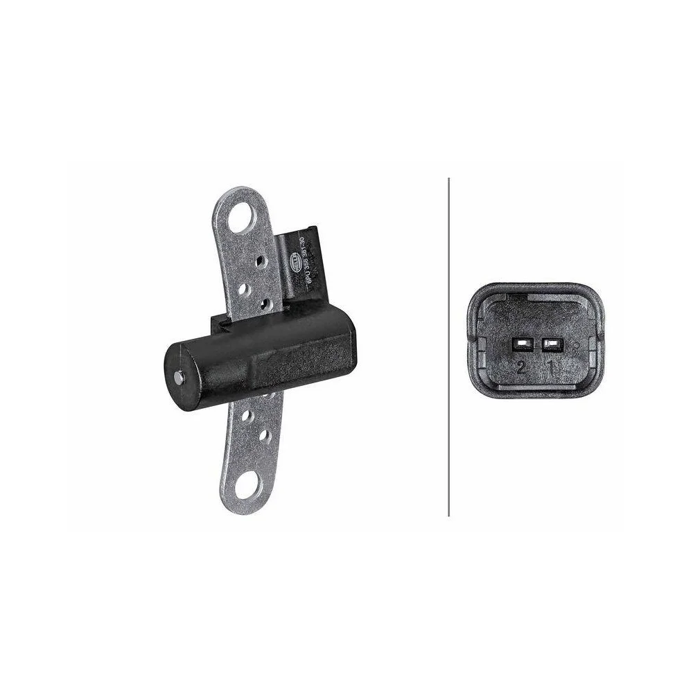 Датчик імпульсів колінчастого вала HELLA 6PU 358 381-301 для NISSAN RENAULT DACIA, фото №1