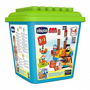Конструктор Chicco Blocks Treasure Island 60 Pieces - Фото 1