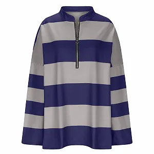 Жіночий светр у смужку synthetic.ua - Фото 1