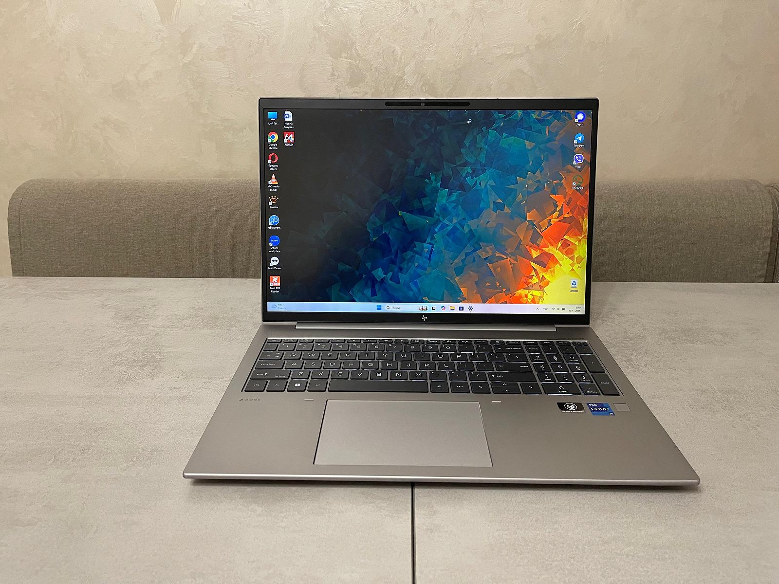 Ультрабук HP Zbook FireFly 16 G9, 16" Sure View, i7-1260P, 32GB, 512GB, фото №1