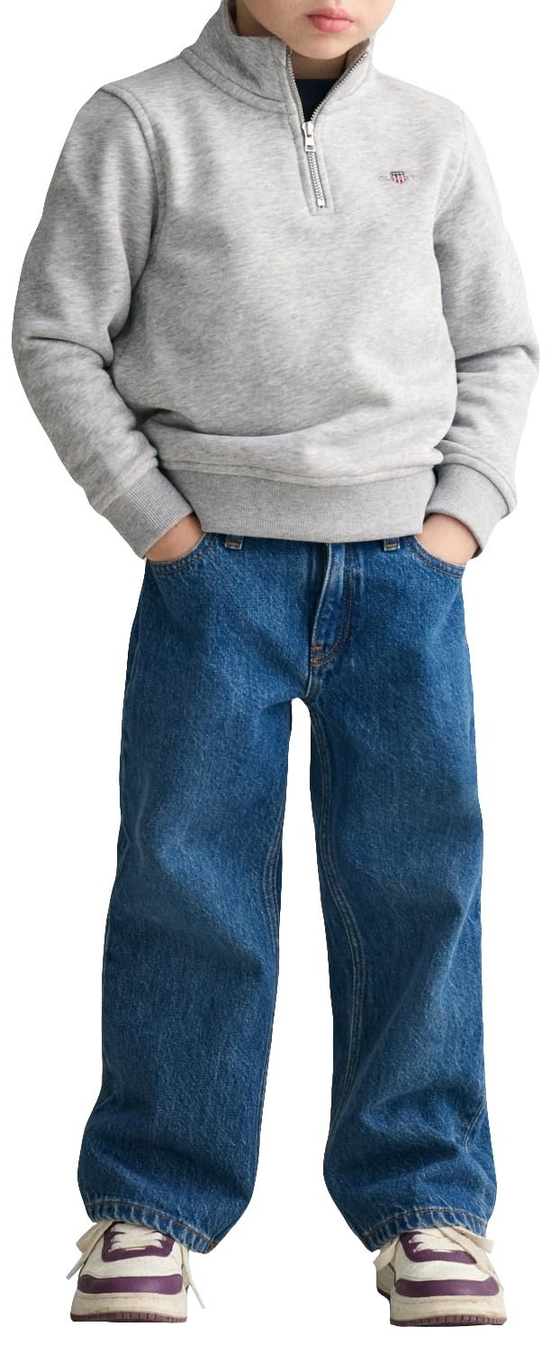 Світшот GANT Унісекс Дитячий Shield Half Zip Sweat, фото №5