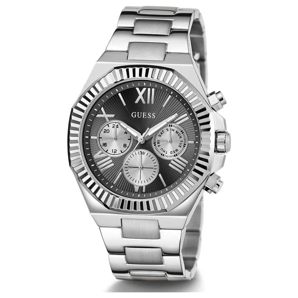 Мужские часы GUESS Equity из нержавеющей стали, фото №2 Мужские часы GUESS Equity из нержавеющей стали, фото №2