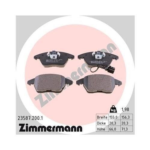 Тормозной диск ZIMMERMANN SPORT Z 100.3300.52 для FORD VAG AUDI VW, фото №4