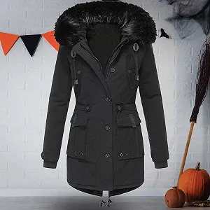 Жіноча зимова куртка великих розмірів synthetic.ua - Фото 1