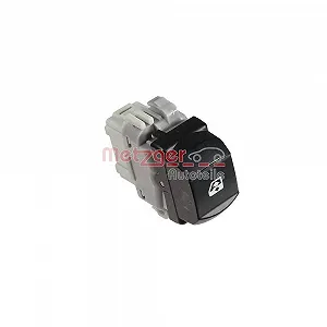 Перемикач склопідйомника METZGER 0916945 для RENAULT передній з боку пасажира - Фото 1