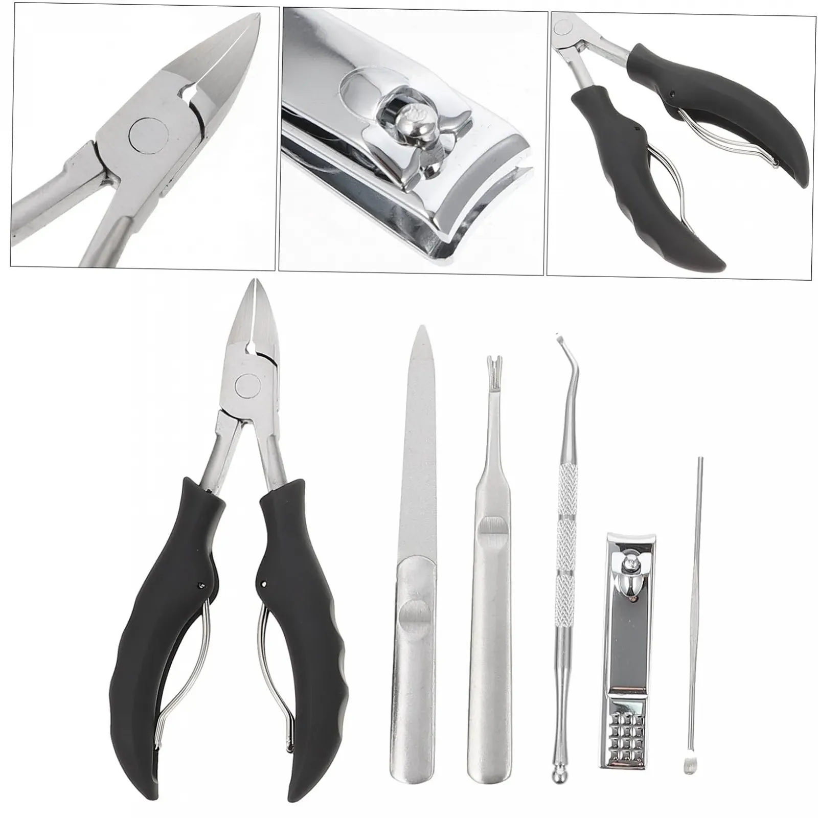 Набір для манікюру та педикюру Healvian 7 шт., фото №8