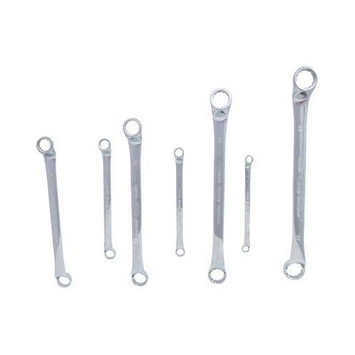 Набір накидних ключів KS TOOLS CHROMEplus 518.0847 8 шт. 6x7-20x22 мм глибокий вигин, фото №3