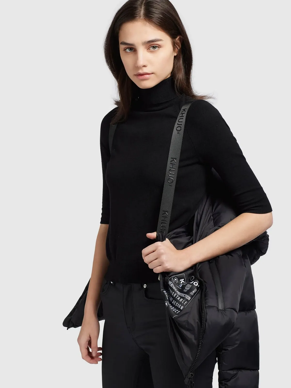 Пальто Khujo Lexi Женский Черный, фото №7 Пальто Khujo Lexi Женский Черный, фото №7