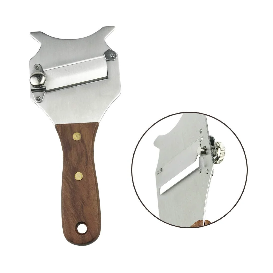 Слайсер для трюфелів GuDoQi, Набір 2 шт., Терка для шоколаду, Регульовані хвилясті та прямі леза, фото №4