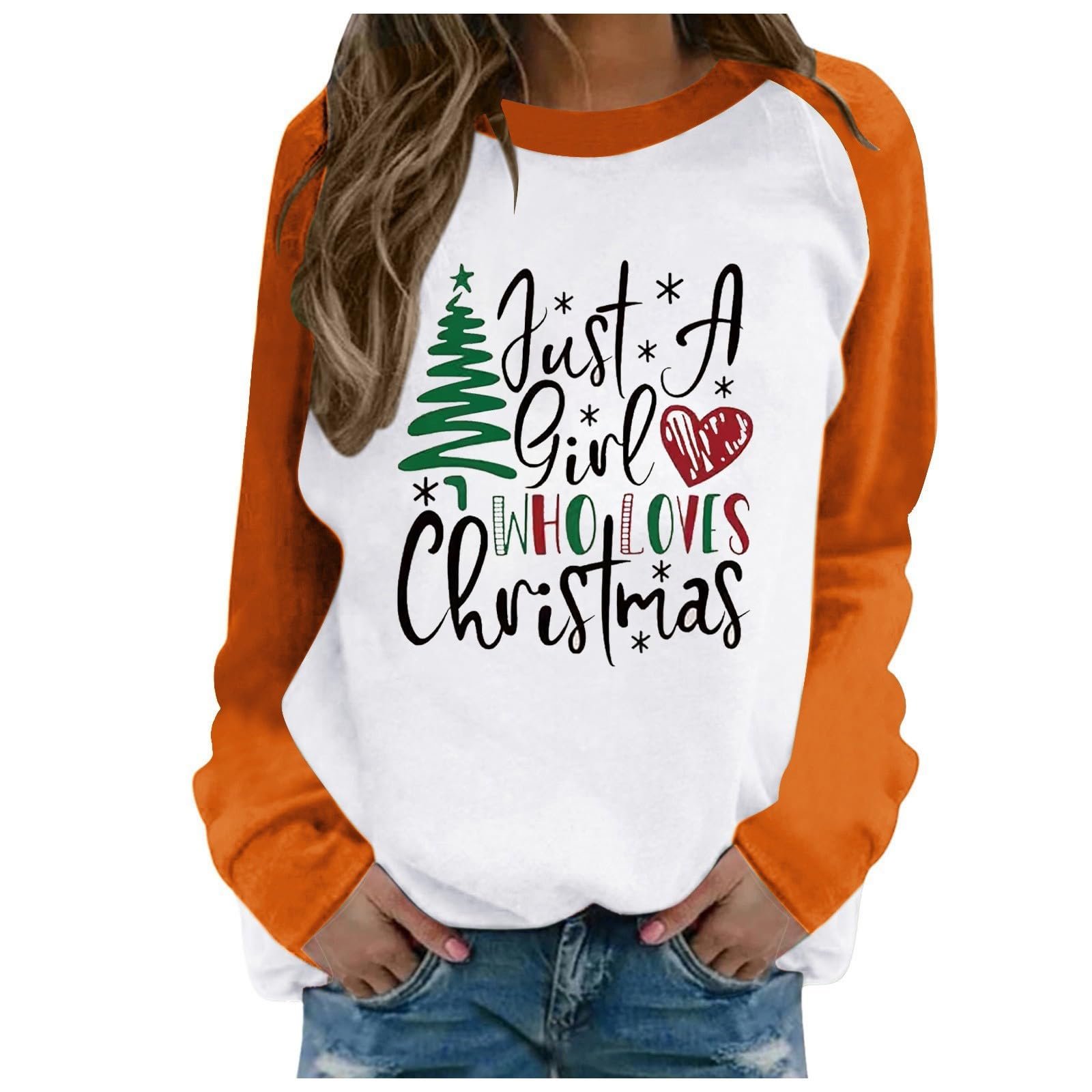 Женский Рождественский Свитер Generisch C Рождественским узором, фото №1