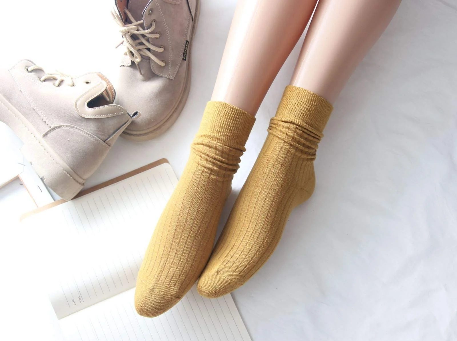 Шкарпетки 10 пар Жіночі Однотонні, фото №6
