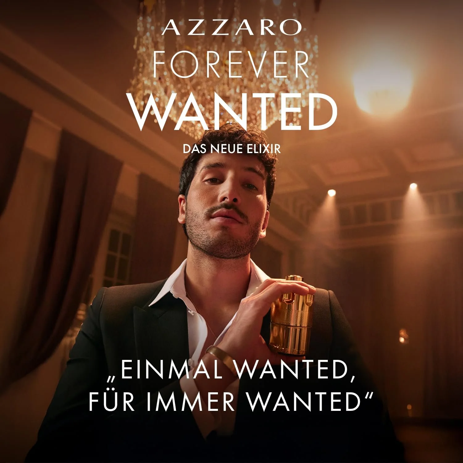Парфюмированная вода Azzaro Forever Wanted Elixir, интенсивный, древесно-кожаный аромат для мужчин, парфюм для мужчин, фото №5