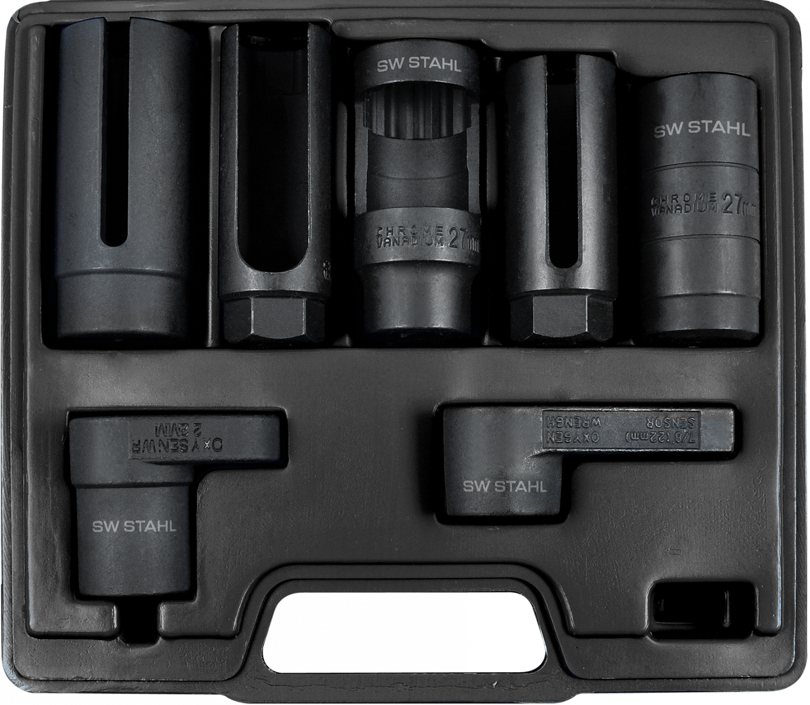 Набор открытых головок SW-STAHL 26045L 7 предм., фото №1