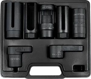 Набор открытых головок SW-STAHL 26045L 7 предм. - Фото 1