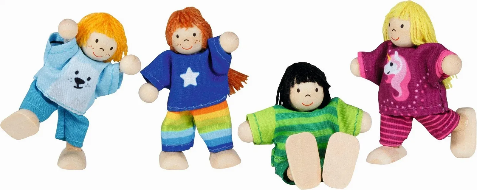 Мягкие Куклы Goki 51499 для Мальчиков и Девочек Красочные, фото №1