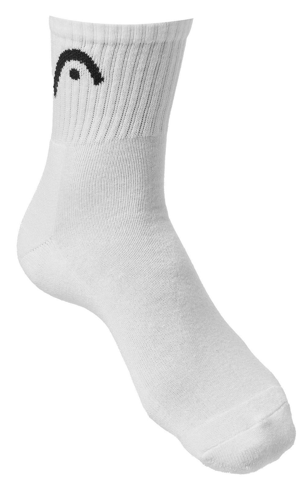 Шкарпетки Head ALL SPORTS TRAINING SHORT CREW 3P Білий  39-42, фото №3