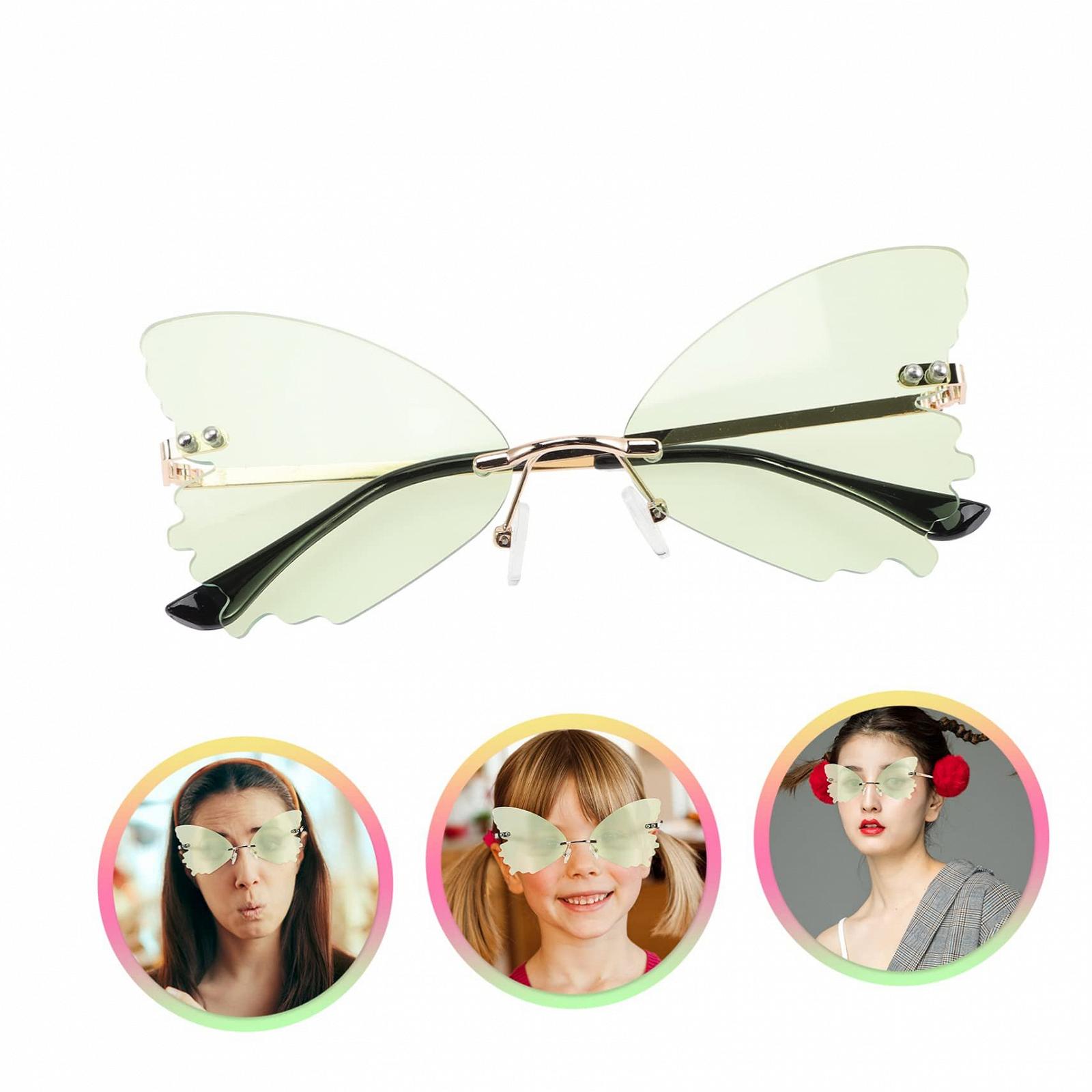 Сонцезахисні окуляри без оправи PACKOVE Набір з 5 шт. Різнокольорові лінзи, фото №7