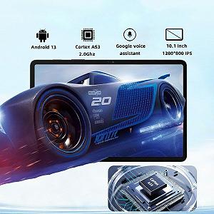 Планшет 10.1" OUZRS M2 10/128Gb Android 13 6000 mAh Черный synthetic.ua - Фото 1