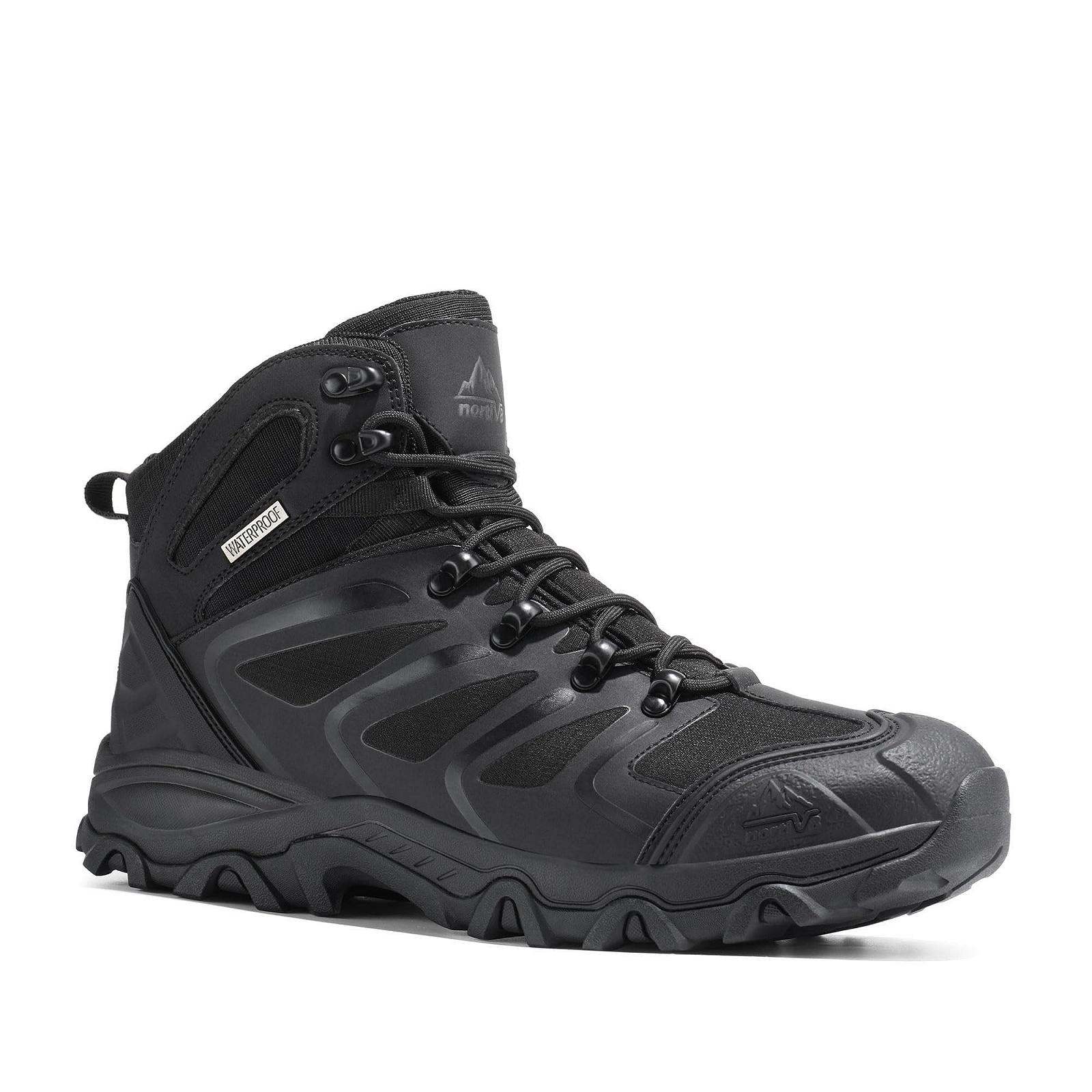 Мужские ботинки NORTIV 8 Waterproof Mid Climbing Shoes для трекинга и хайкинга, фото №4
