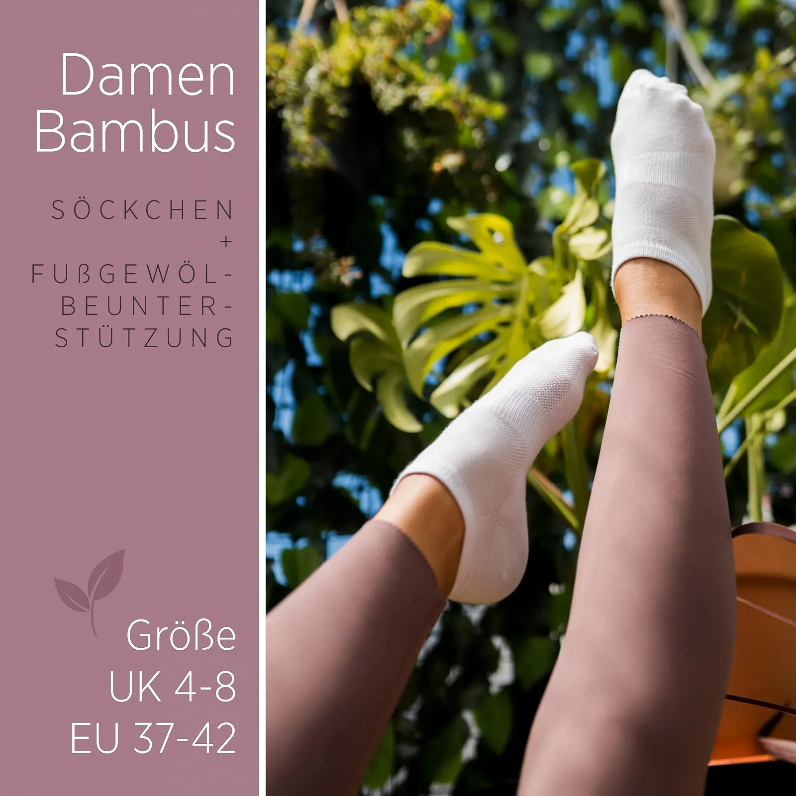 Спортивні шкарпетки Bamboo для жінок 3 пари - Антибактеріальні, фото №2 Спортивні шкарпетки Bamboo для жінок 3 пари - Антибактеріальні, фото №2