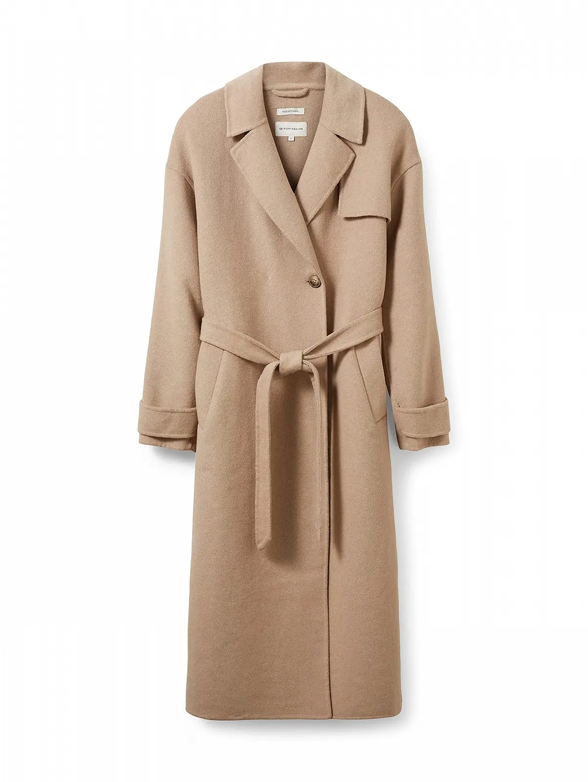 Пальто TOM TAILOR Женское с поясом, фото №5