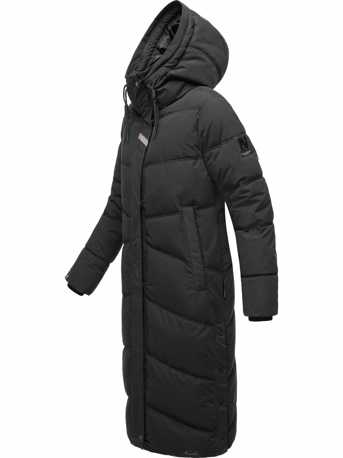 Жіноче зимове пальто Navahoo Тепле стьобане з капюшоном Kuschelmausi, фото №2