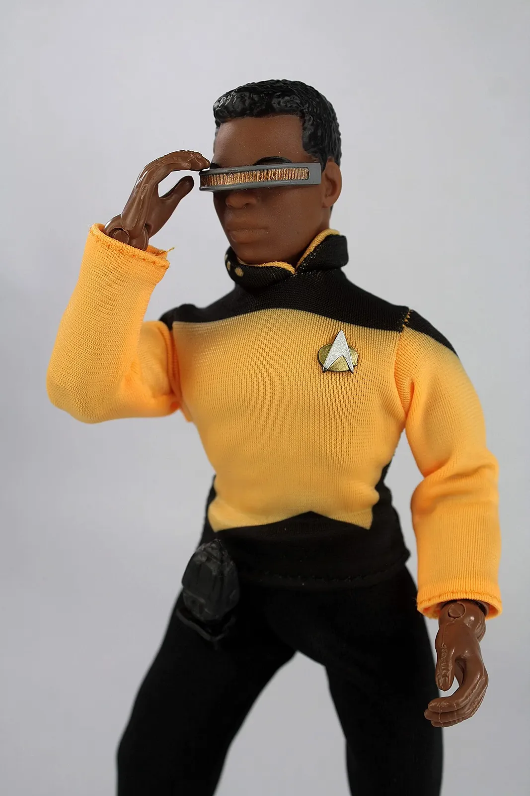 Фігурка Mego Star Trek Geordi La Forge 20 см 14 точок артикуляції, фото №5