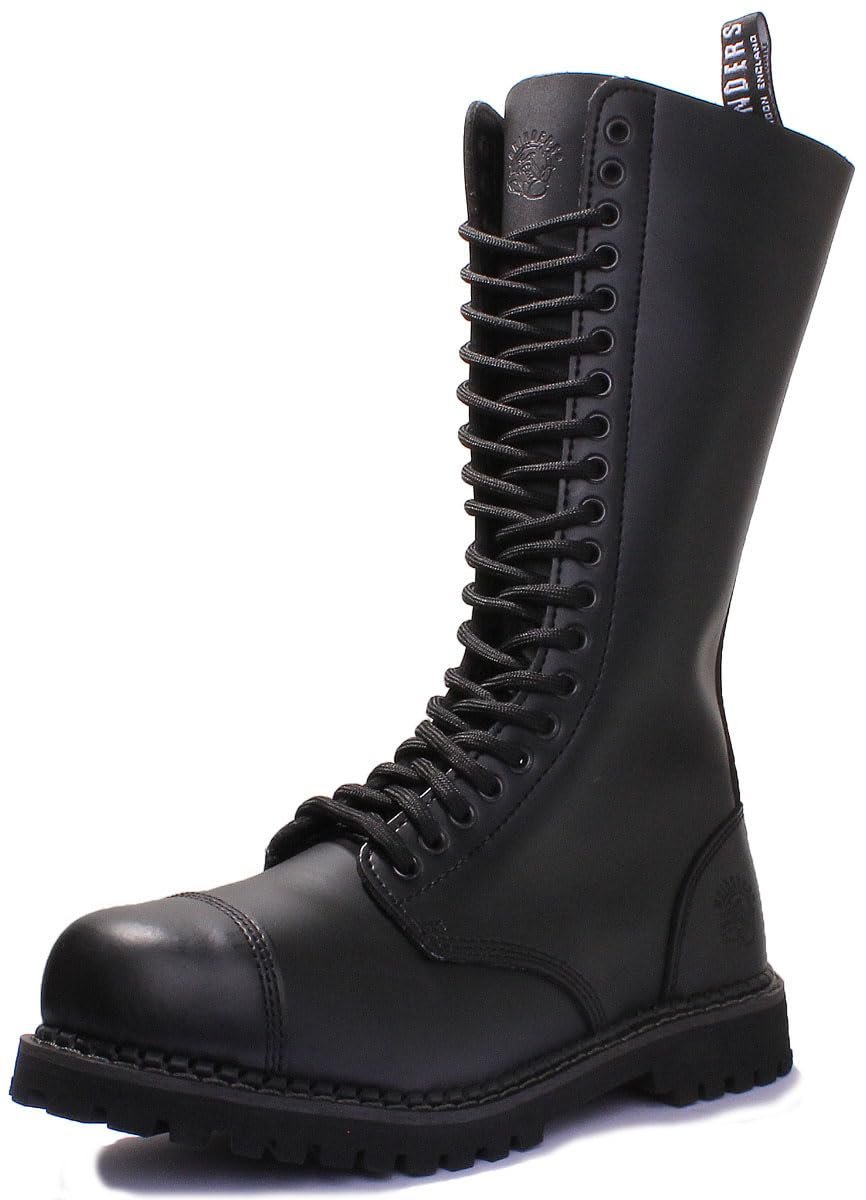 Черевики Derby Grinders King CS Чорні, фото №6