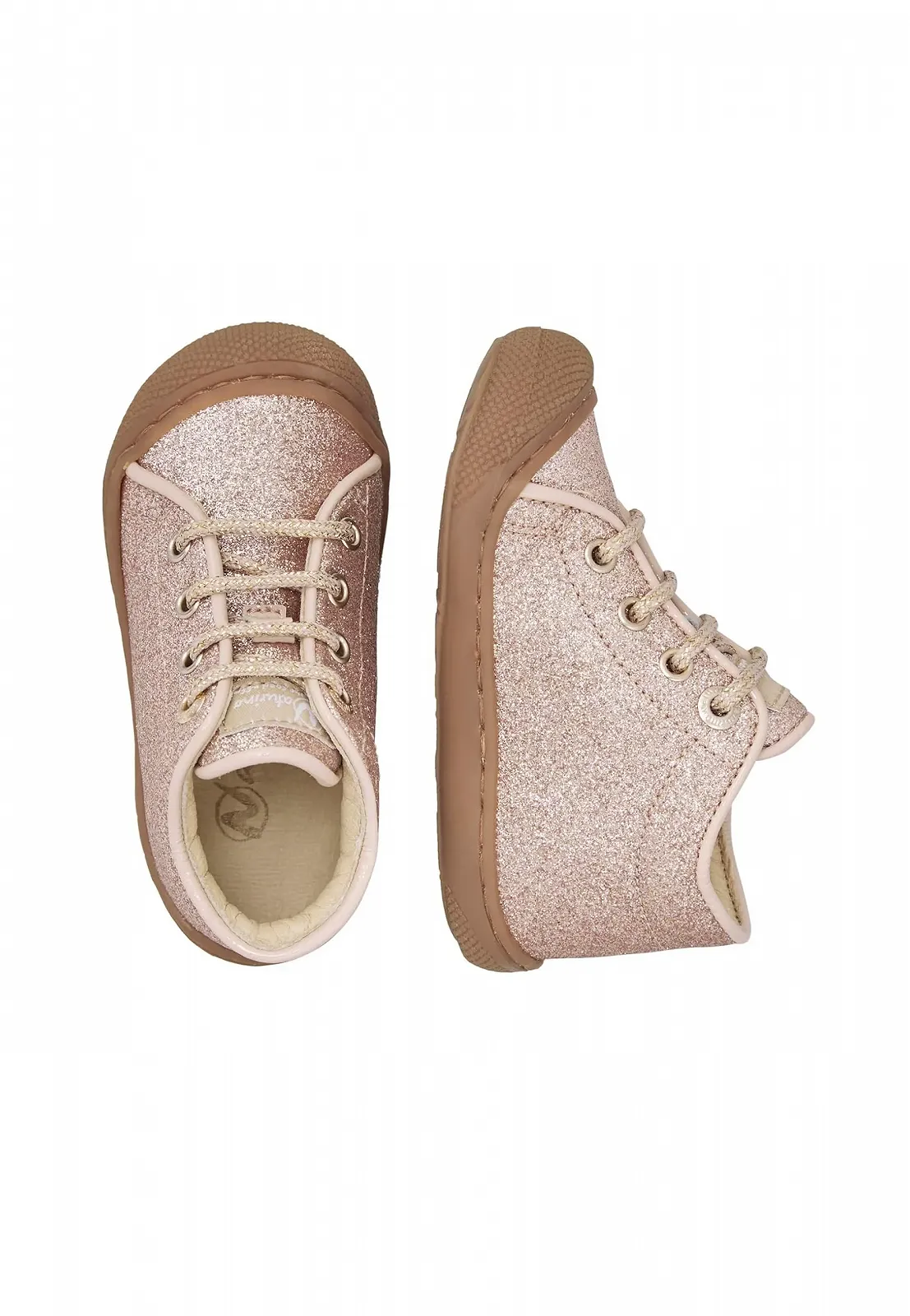 Первые шагающие Кроссовки Naturino из замши, фото №4