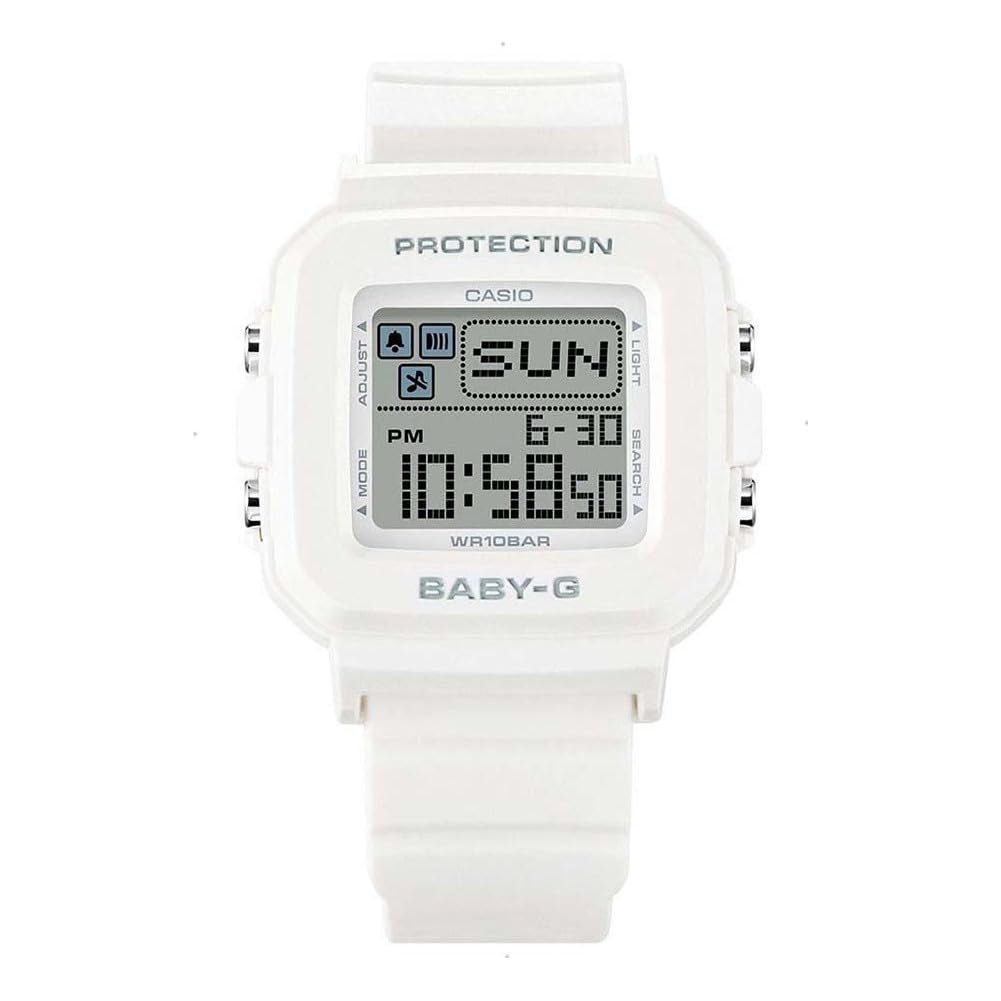 Часы Casio Женские BGD-10L-7ER Белые, фото №2