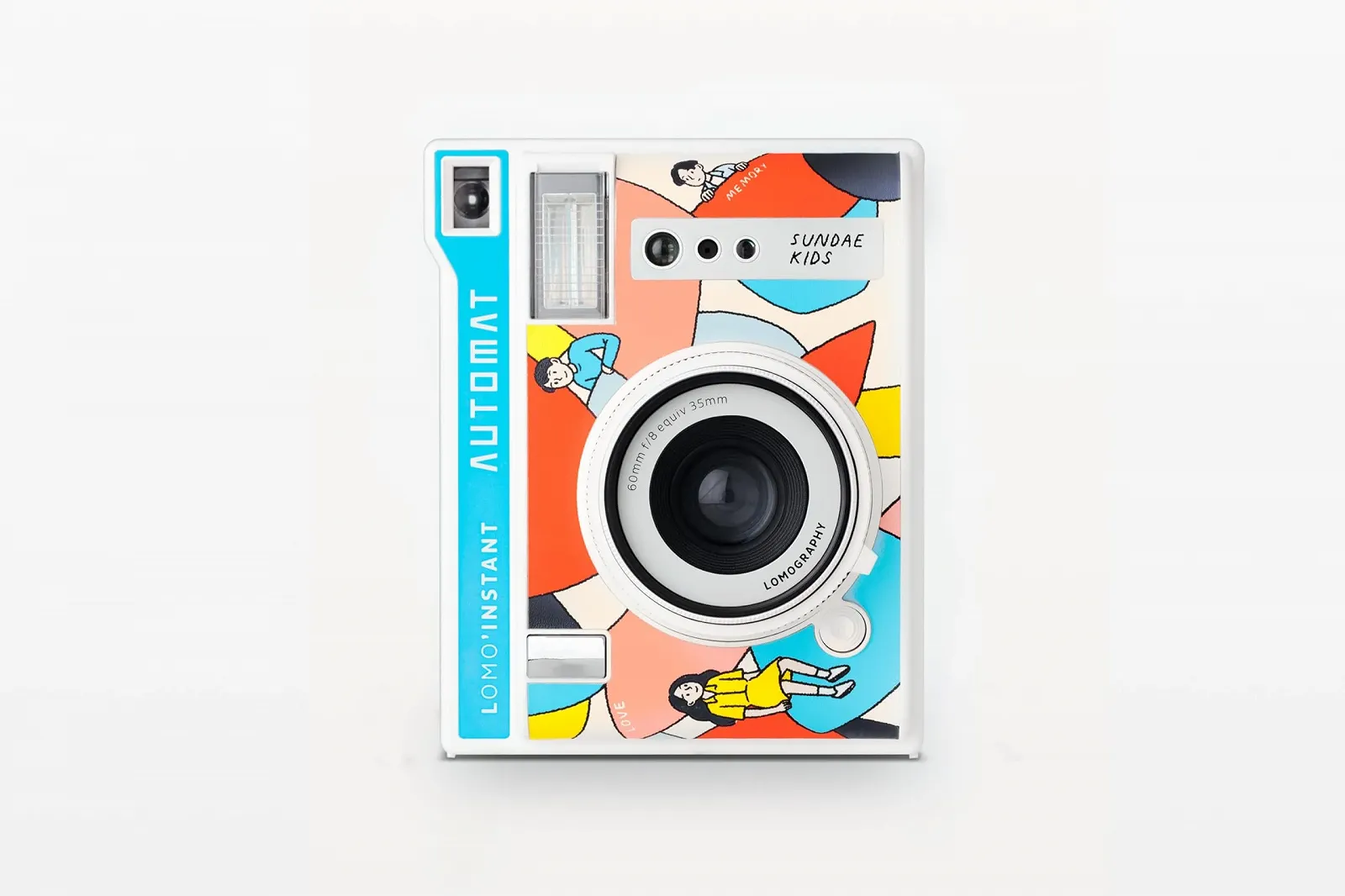 Фотокамера мгновенной печати LOMOGRAPHY LOMO'INSTANT AUTOMAT LI850SUN + Lenses (Ice Cream Cup Kids Edition), фото №2