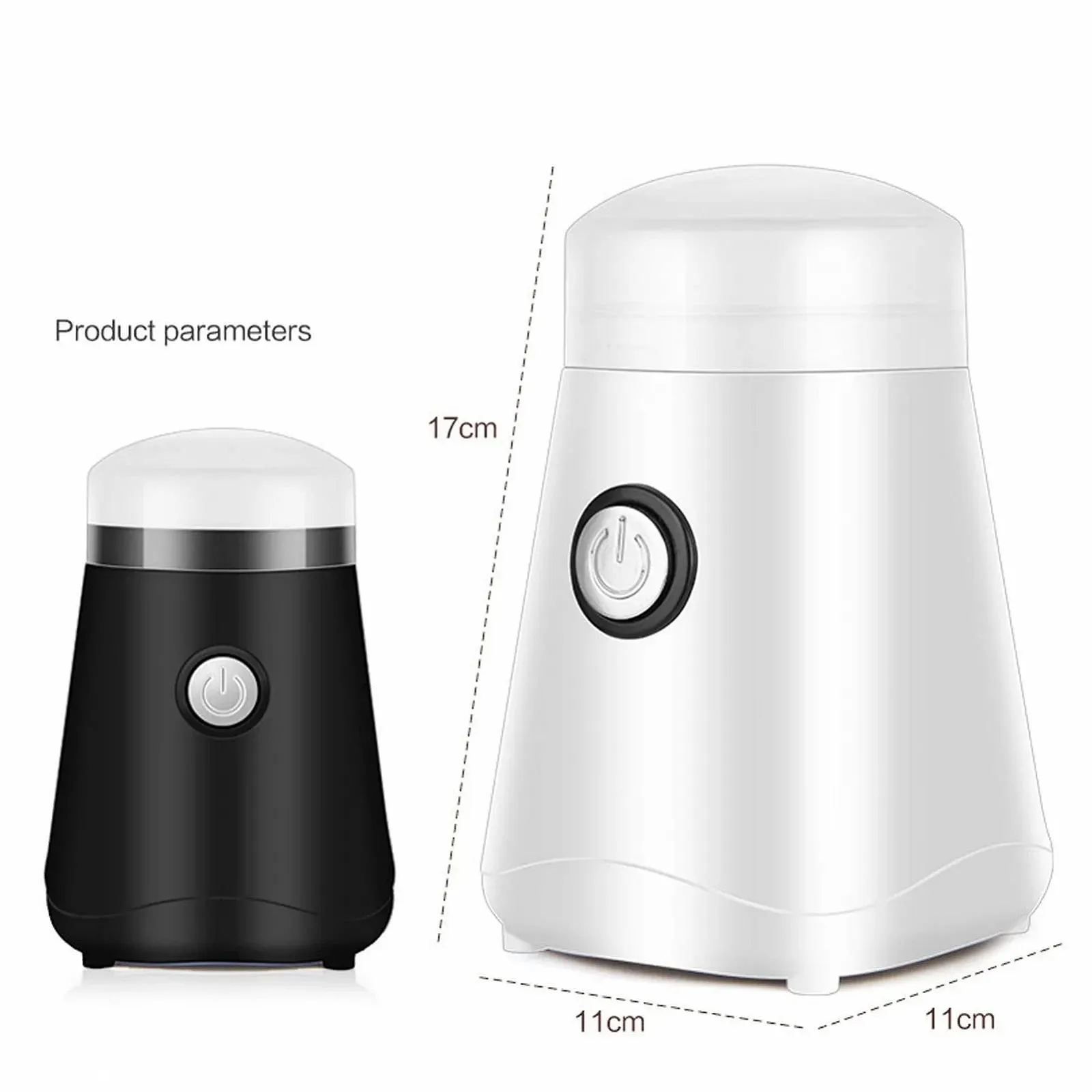 Электрическая кофемолка Fast Speed Electric Grain Mill для сои, кунжута, риса, фасоли, клейкого риса, чили, специй (Белый), фото №3