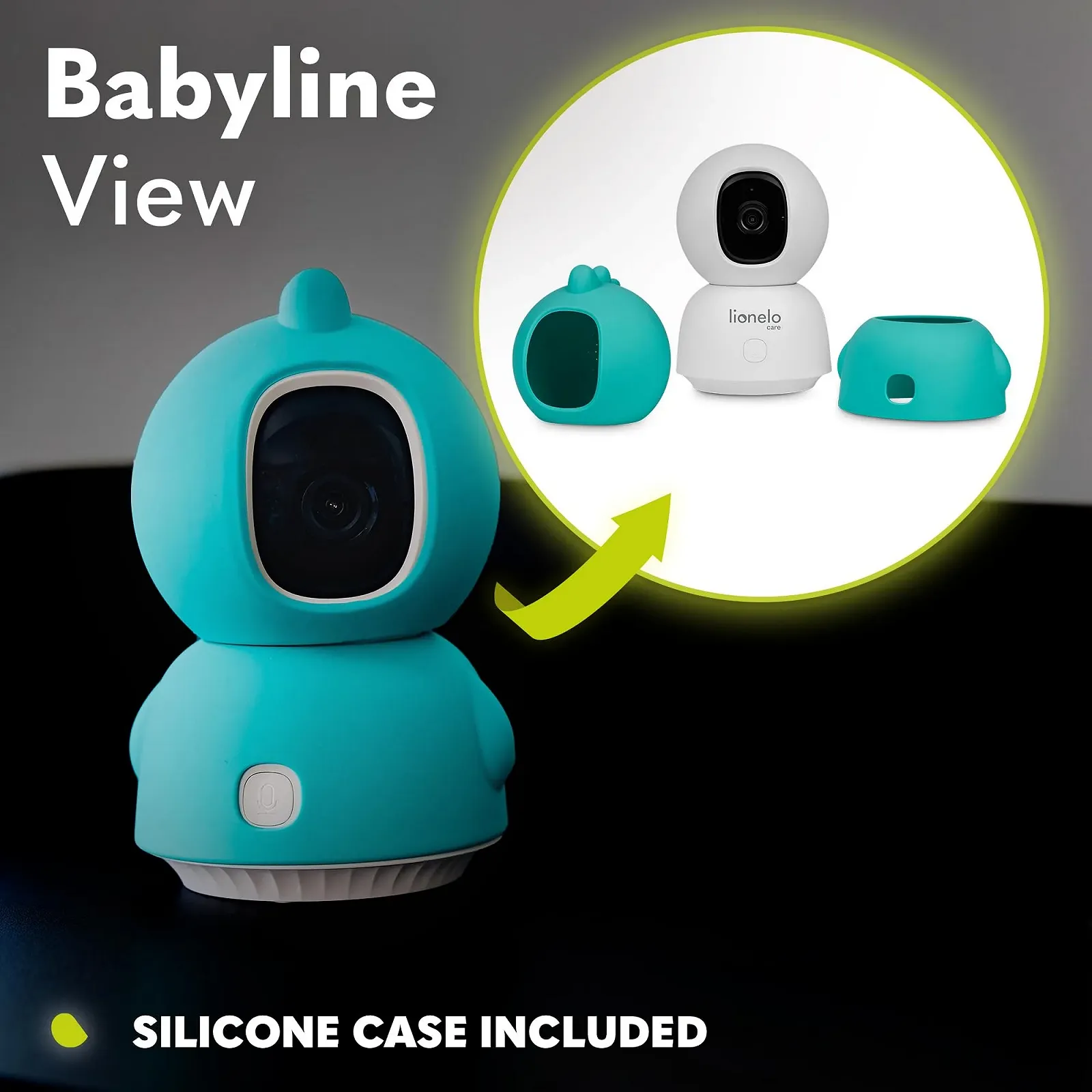 Видеоняня Lionelo Babyline View 330° App Controlled Two-Way Communication Motion Sensor White/Wood, фото №8 Видеоняня Lionelo Babyline View 330° App Controlled Two-Way Communication Motion Sensor White/Wood, фото №8