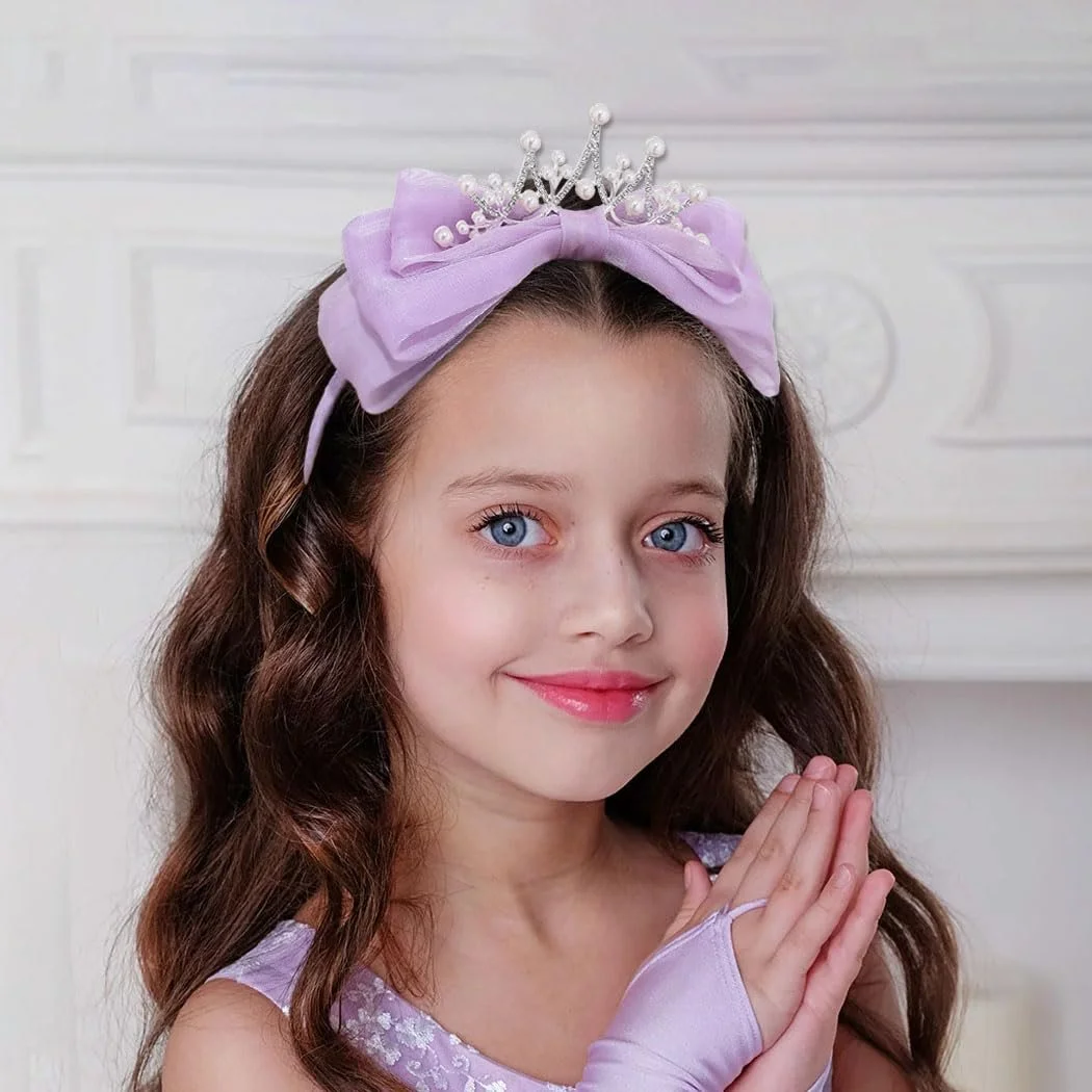 Обруч Принцеса IYOU Кристал Фіалковий, фото №7