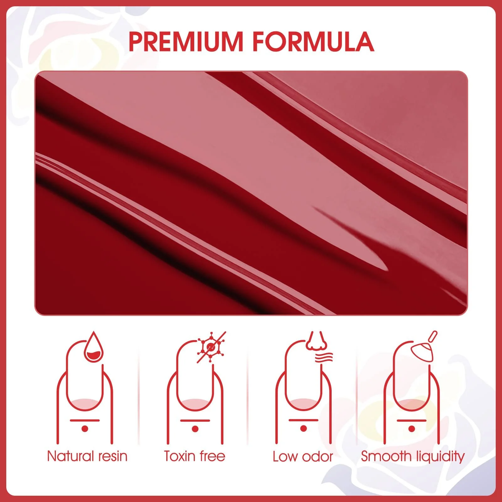 Гель-лак ROSALIND Набір 28 x Міні Лаки Різнокольоровий, фото №7