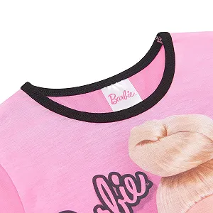 Піжамний набір Barbie для дівчаток, лялькова піжама для дівчаток віком від 3 до 10 років, офіційний товар synthetic.ua - Фото 1