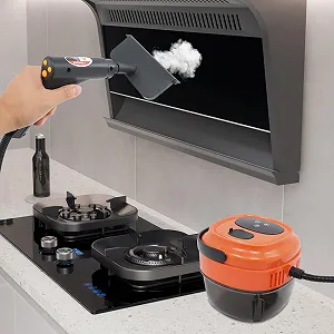 Пароочисник ручний 1500 Вт 3 бар 1.77 л з цифровим сенсорним екраном synthetic.ua - Фото 1