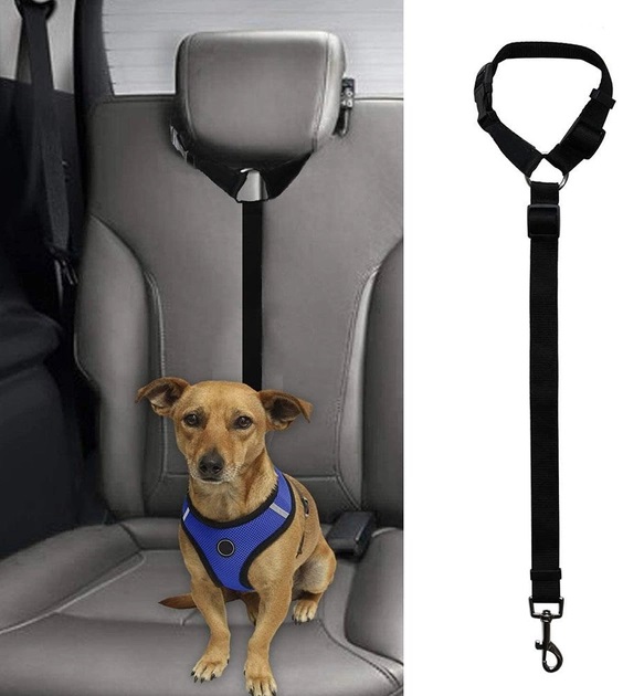 Ремень безопасности в автомобиль для собаки Black 050596 4Dog, фото №5 Ремень безопасности в автомобиль для собаки Black 050596 4Dog, фото №5