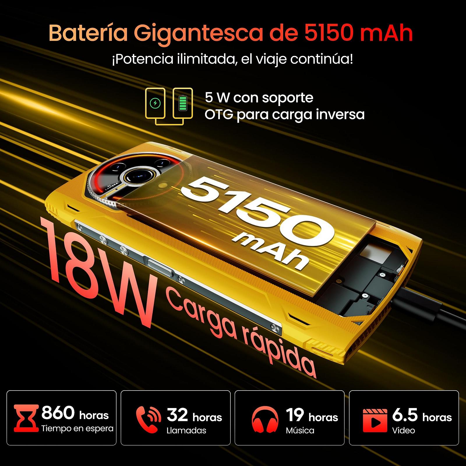Смартфон LAGENIO Panther 2 12GB+128GB 6,7 дюйма 120 Гц 5150mAh IP68/69K NFC, фото №8