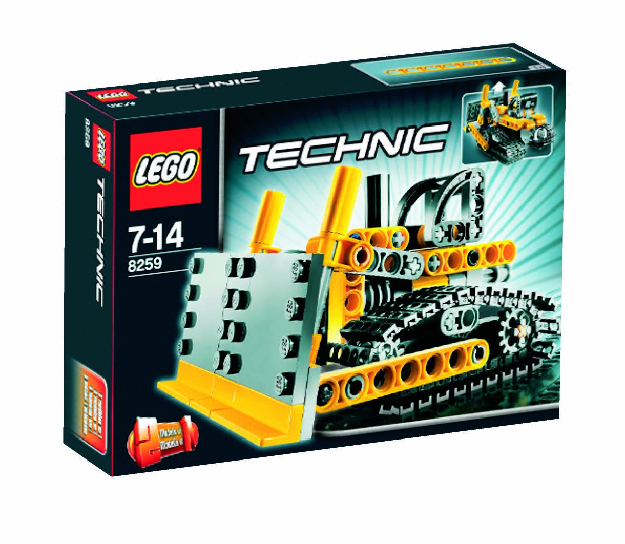 Конструктор LEGO Technic Mini Bulldozer, фото №1