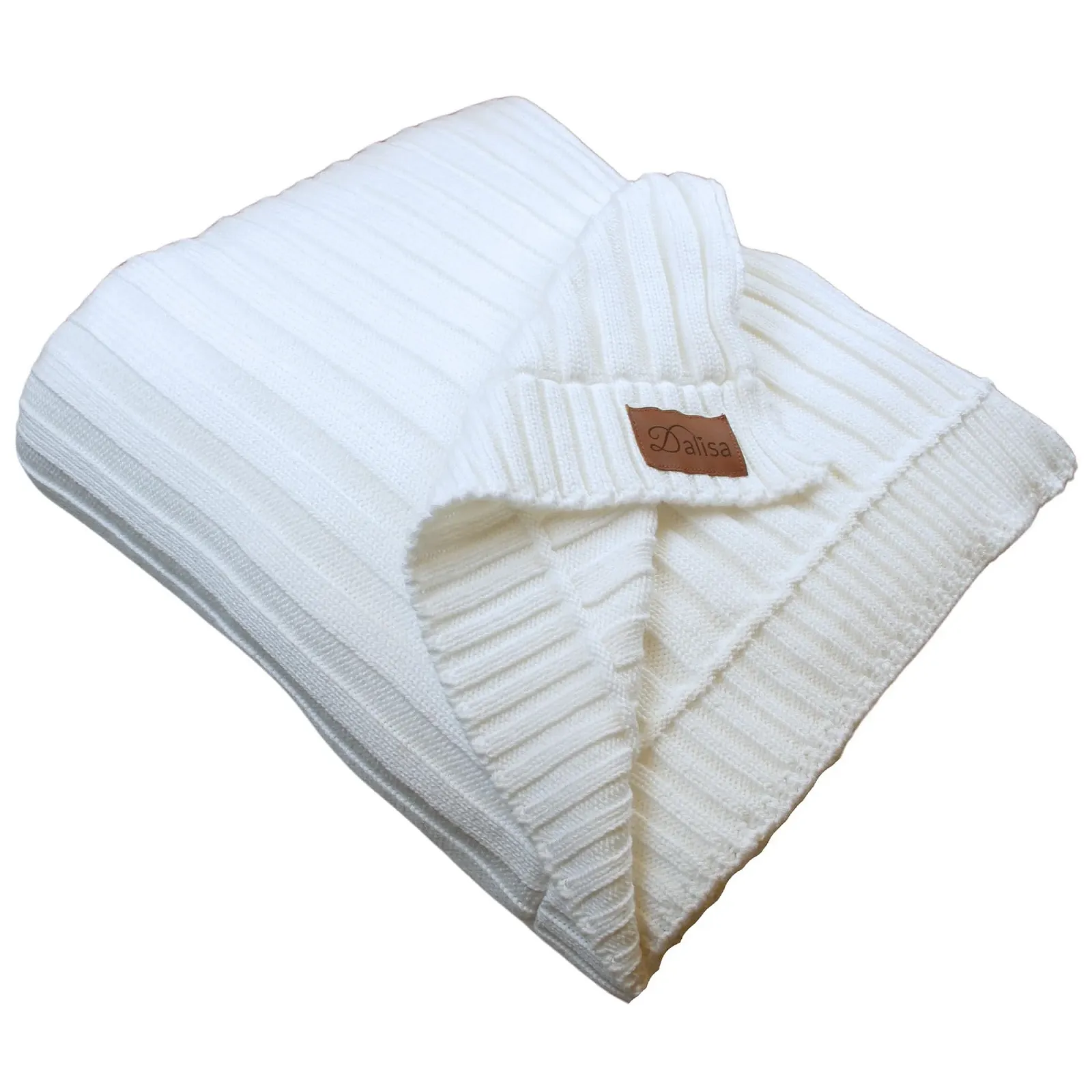 В'язаний плед Dalisa Denise GOTS з органічної бавовни, фото №1