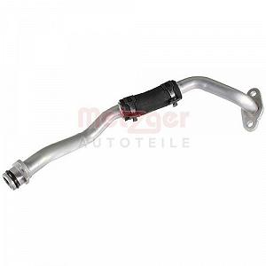 Трубка оливи турбокомпресора METZGER AUTOTEILE GREENPARTS 2361253 для MERCEDES-BENZ, ліва synthetic.ua - Фото 1