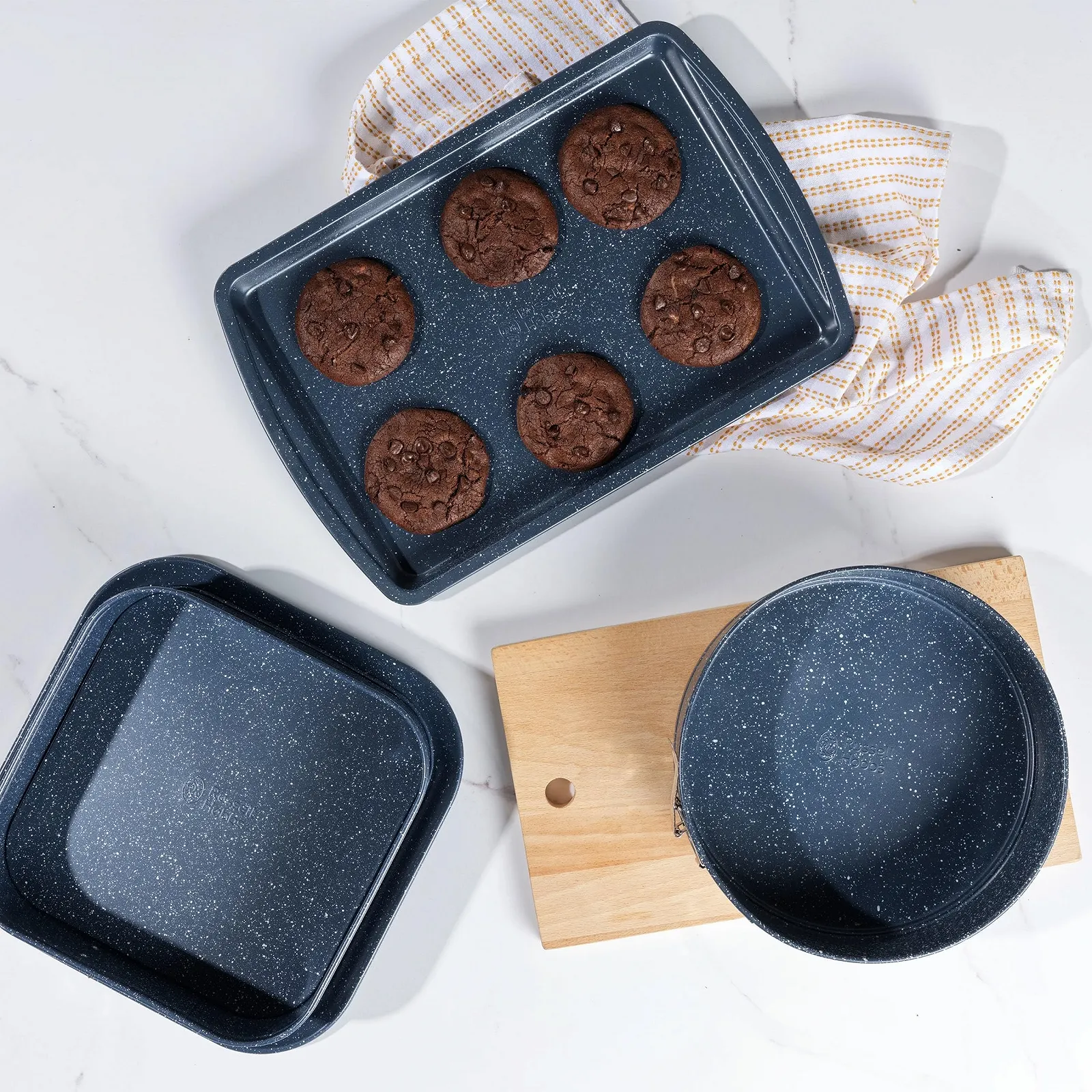 Форма для выпекания Russell Hobbs Nightfall Stone RH00997EU квадратная углеродистая сталь 26 см, фото №9