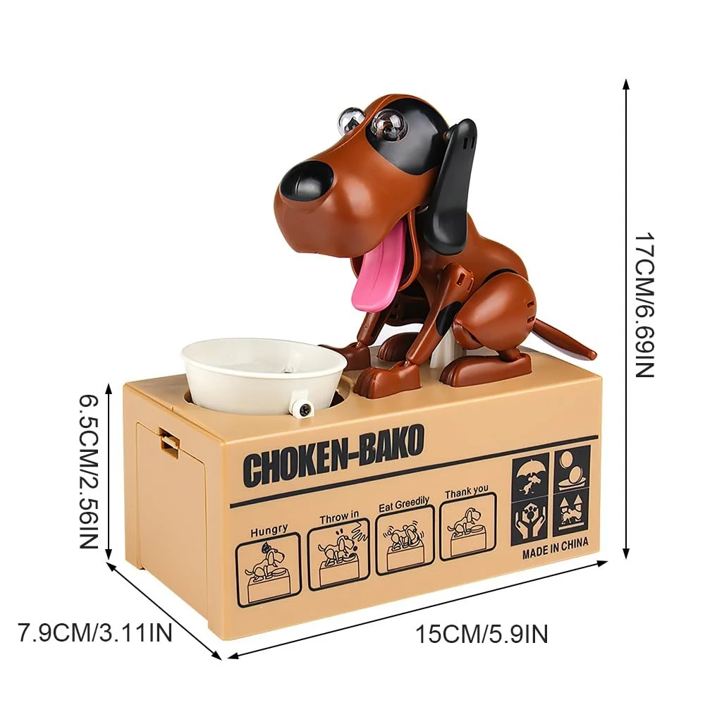 Скарбничка Hungry Dog Puppy інтерактивна, фото №7