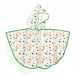 Детский дождевой пончо DJECO Weed synthetic.ua - Фото 1