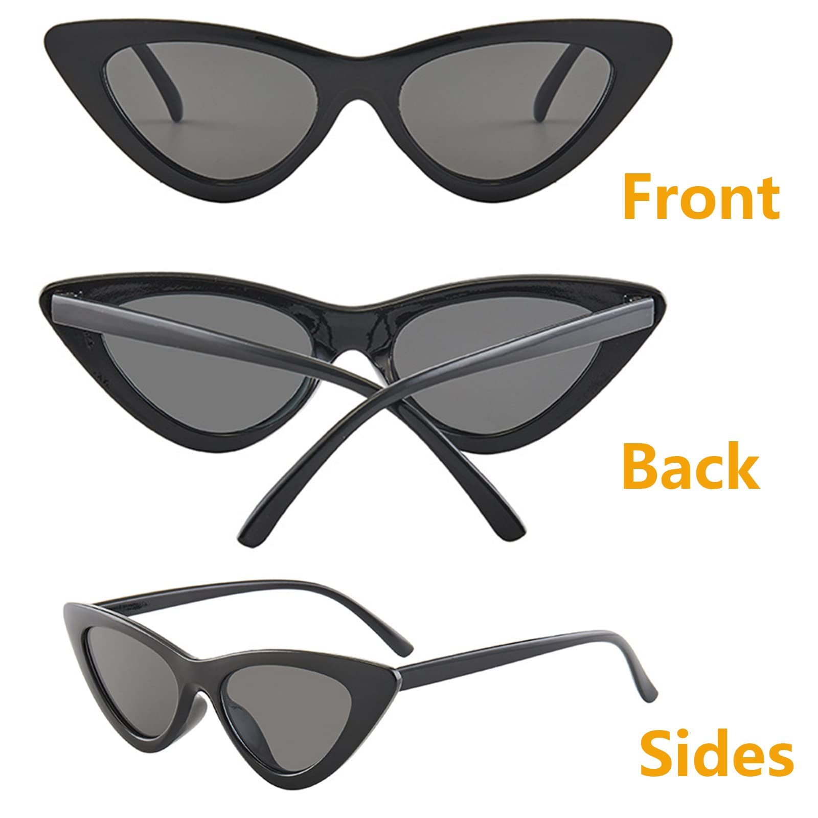 Солнцезащитные очки Bztzhm Набор из 6 Неоновые, фото №4